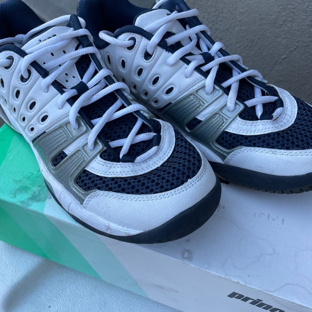 Prince T22   NAVY/WHITE/SILVER, Used
